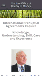 Mobile Screenshot of internationalprenuptials.com